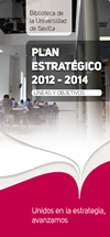 Tríptico del Plan Estratégico 2014