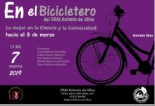 En el bicicletero del CRAI Antonio de Ulloa